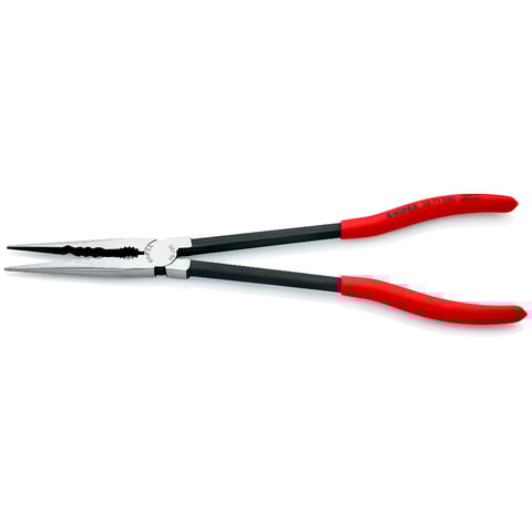 Alicate de bico longo Knipex (28 71 280) com perfis transversais
