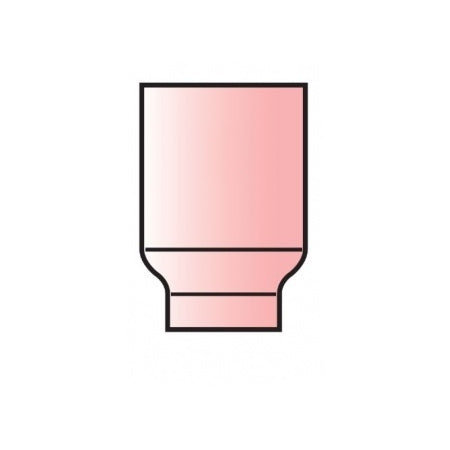 5 bicos cerâmicos com lente de gás para maçarico TIG 9-20