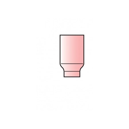 5 bicos cerâmicos GAS LENS para maçarico TIG 17 - 18 - 26