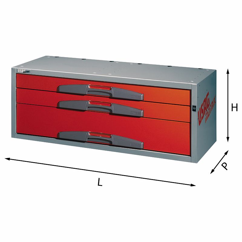 USAG (5000 CL3N) Drawer Chest with Long Drawers