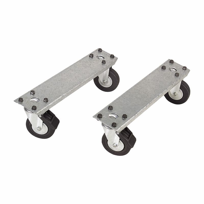 USAG (5002 S10) Conjunto de rodas para caixas de ferramentas (2 peças)