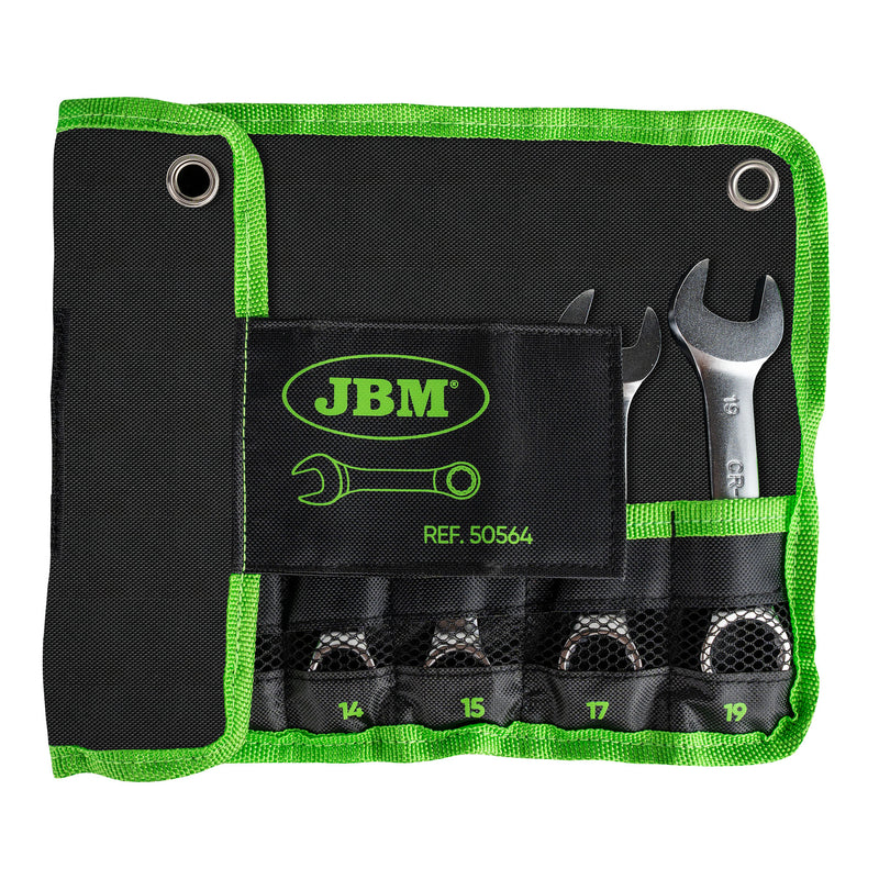 JBM (50564) Jogo de 8 Chaves Combinadas Curtas
