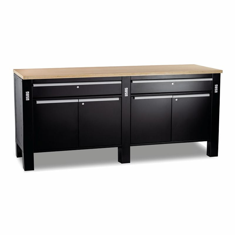 USAG (506 KL) Workstation With Wooden Top