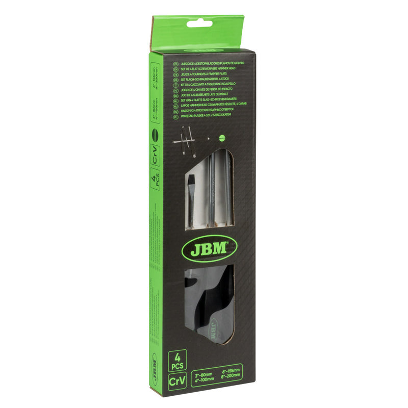 JBM (50902) Juego de cabezas de martillo para destornillador plano