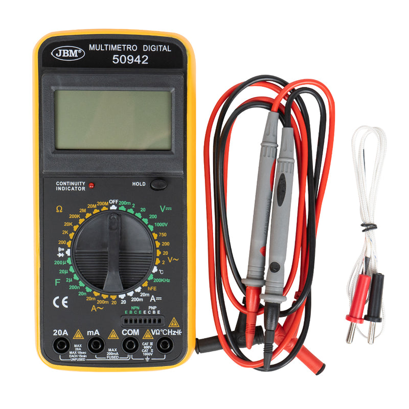 JBM (SERIE499E) Diagnostic Trolley + Battery Tester With Printer + Digital Multimeter + Laser Thermometer