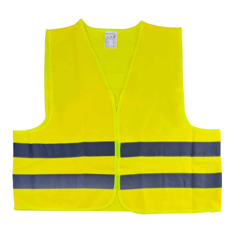 JBM (53088) Emergency Kit + Grey Bag with Border + Reflective Vest + Warning Triangle