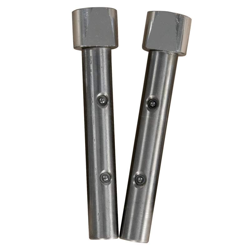 Holzstar (5102151) Juego de ganchos de banco redondos cortos RNBKHASETL