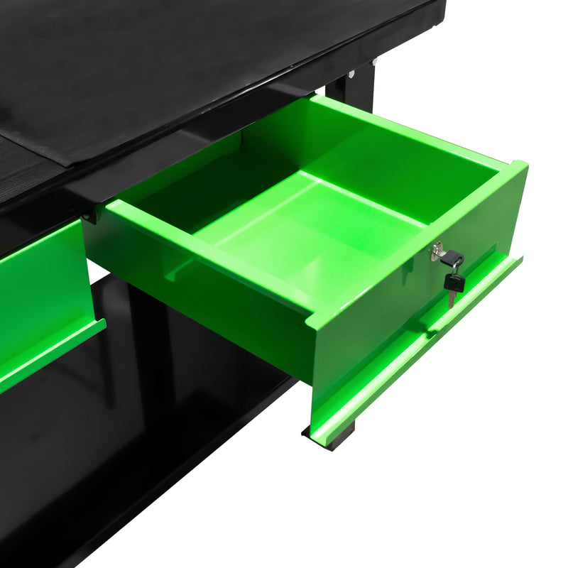 Bancada de trabalho JBM (51035) com 2 gavetas e painel.