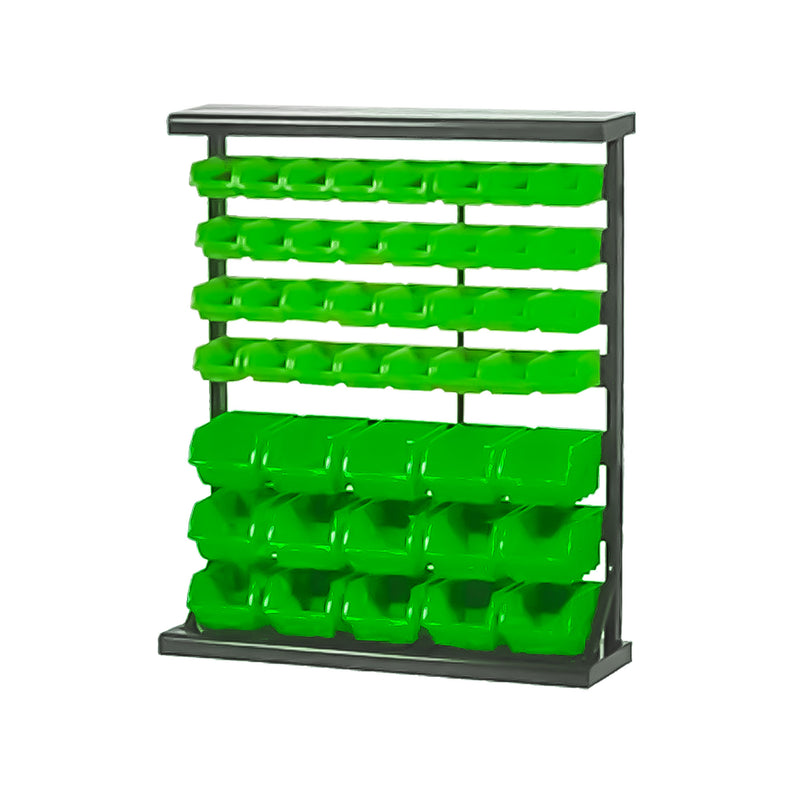 JBM (51050) Vertical Bin Rack Storage with 47 Compartments