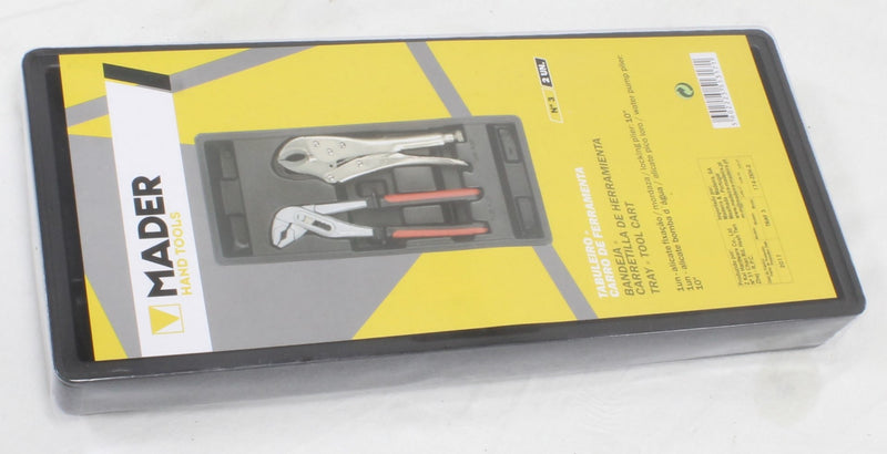 Tray with Pliers, for Tool Cart, CRV, Nº3, 2Un - MADER®