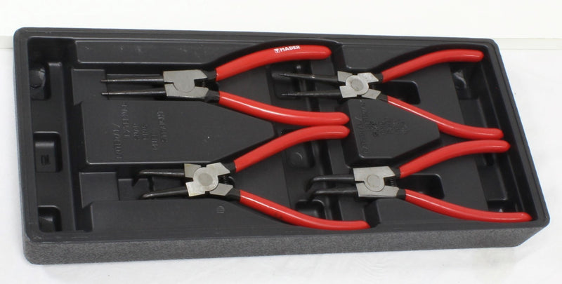 Tray with Pliers, for Tool Cart, CRV, Nº5, 4Un - MADER®