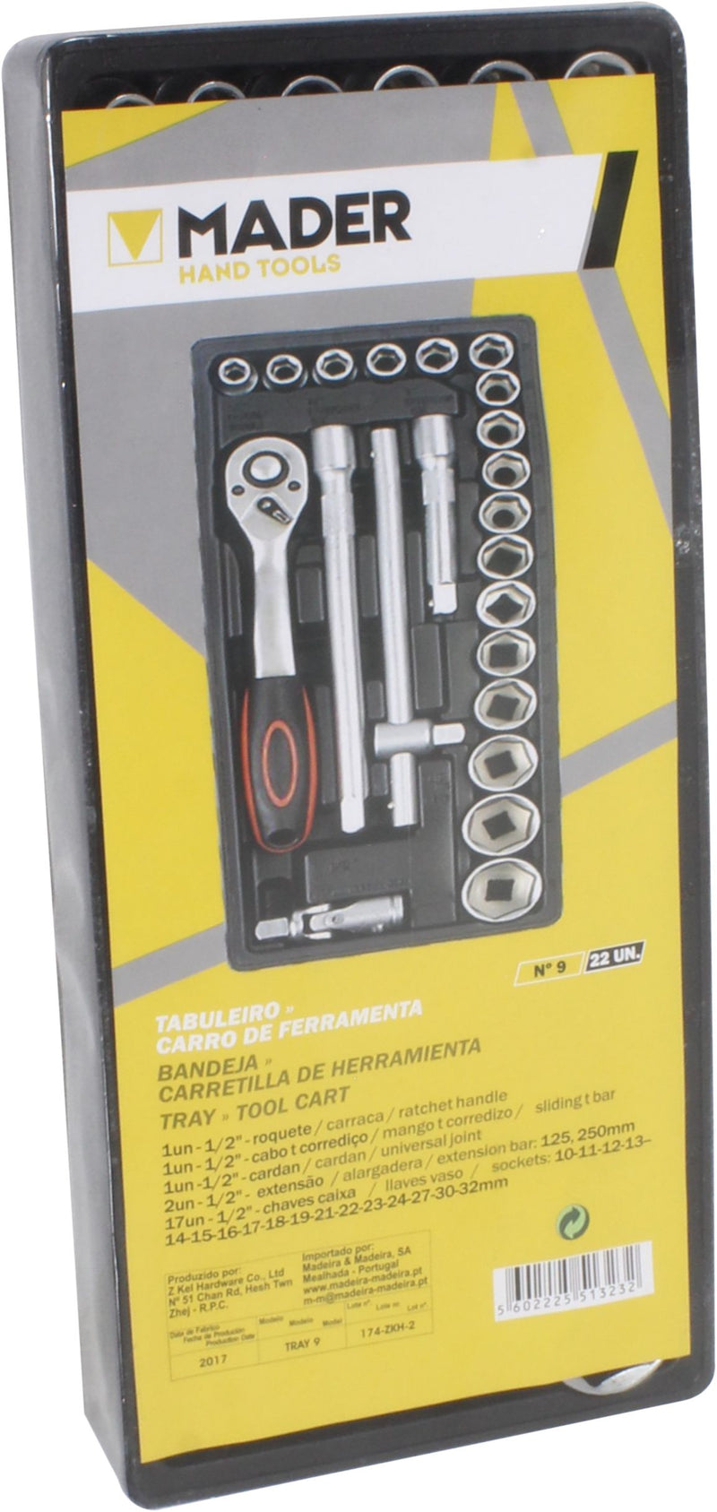 Tabuleiro para Carro de Ferramenta, nº 9, 23Un