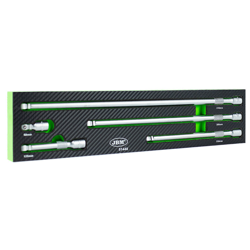 JBM (51448) 5 Pieces 1/2" Extension Bar Module With Ball End Set