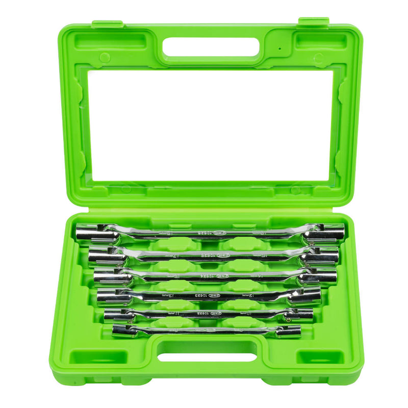 JBM (51659) Case With 6 Articulated 12-Point Socket Wrenches