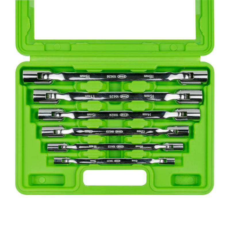 JBM (51659) Case With 6 Articulated 12-Point Socket Wrenches