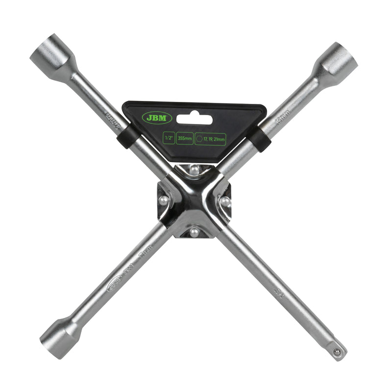 JBM (51661) 1/2" Cross Wheel Wrench
