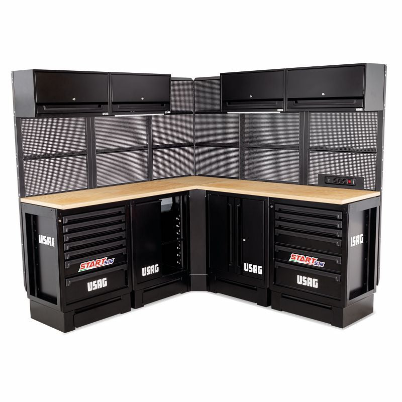 USAG (516 SA/CBL) Workshop Furniture With Wooden Top