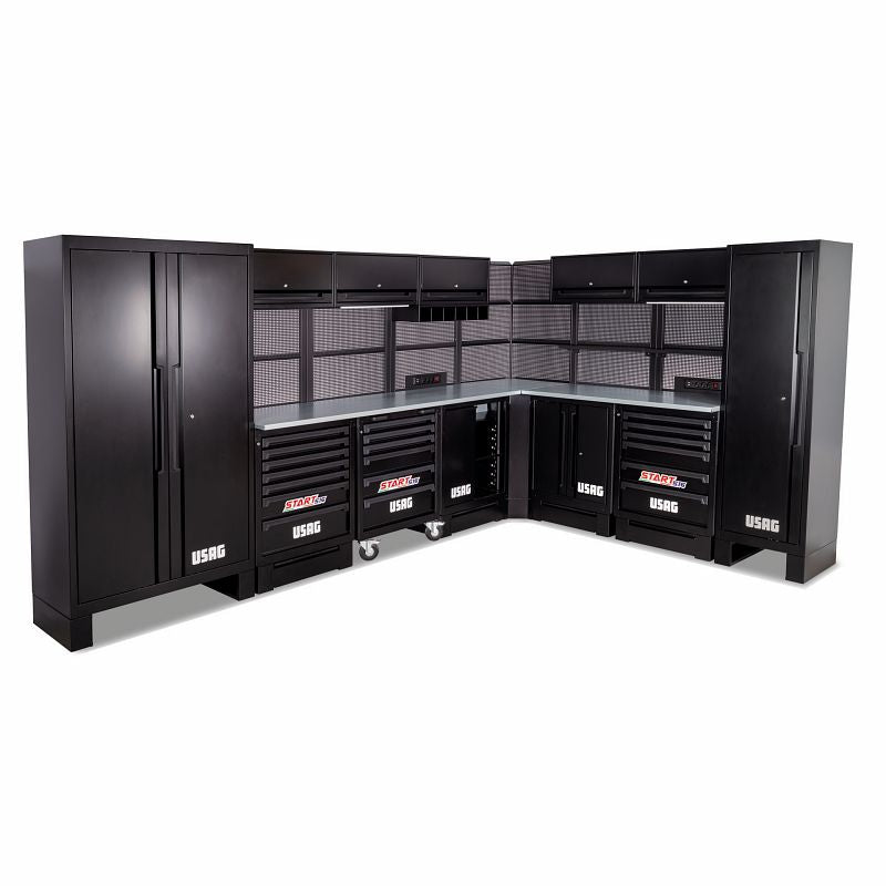 Muebles de taller con cubierta de acero USAG (516 SA/CTA)