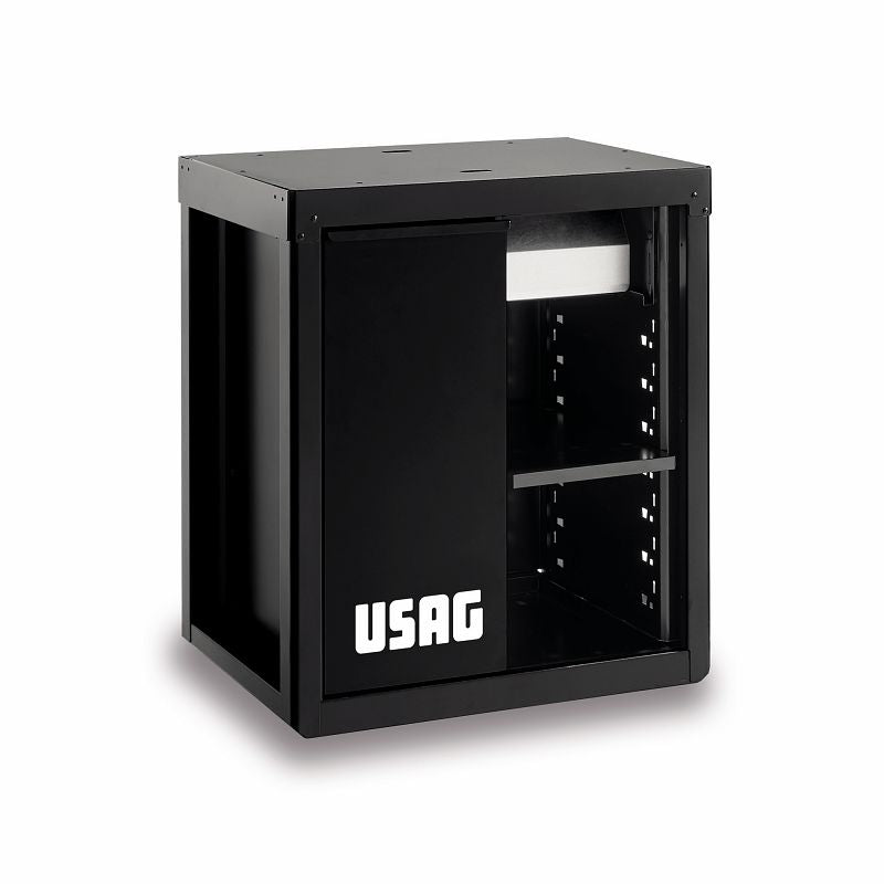 Unidad base USAG (516 SA17T) con contenedor y soporte para rollo de papel