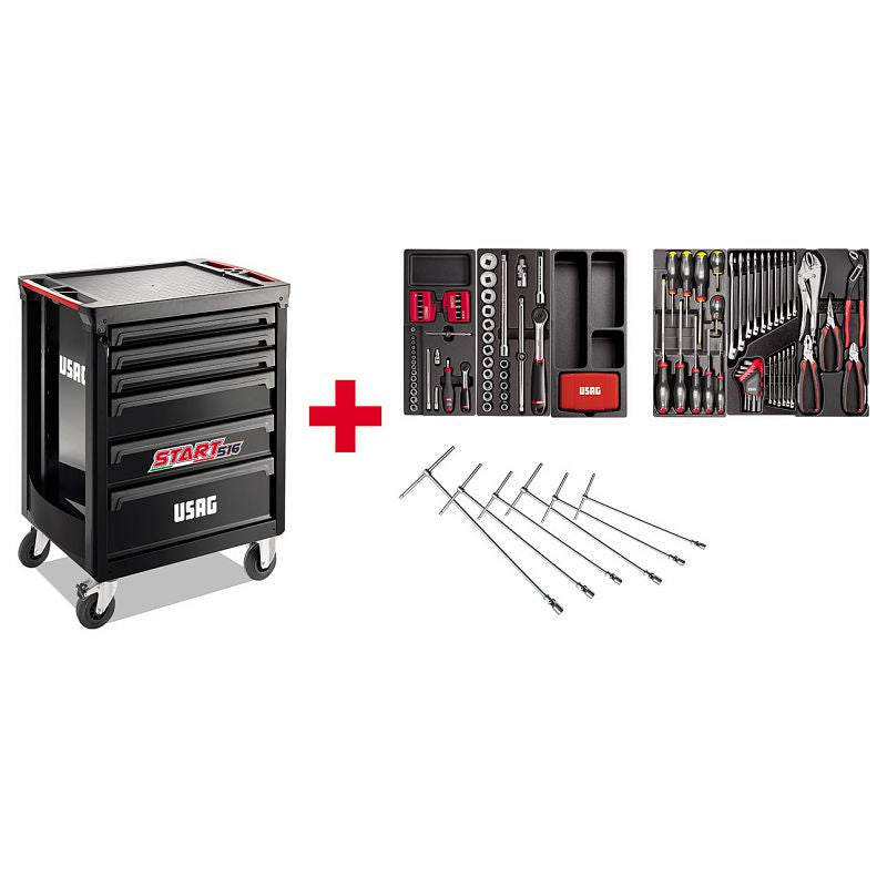 USAG (516 ST6NPA) Armário de rolos de arranque com sortido automóvel 495 Pa (142 unidades)