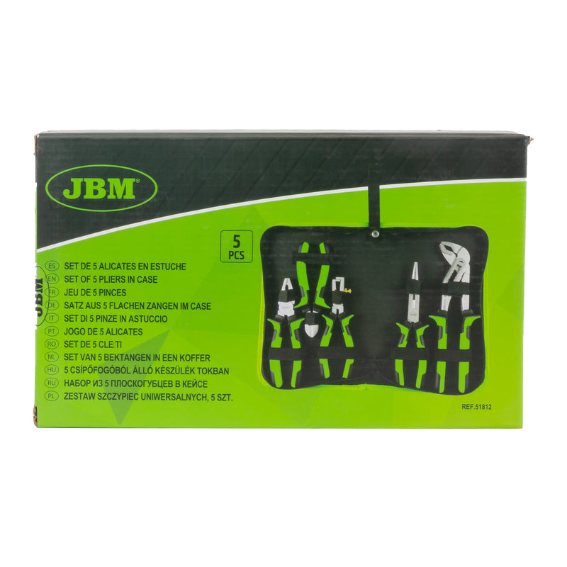 JBM (51812) Set of 5 Pliers