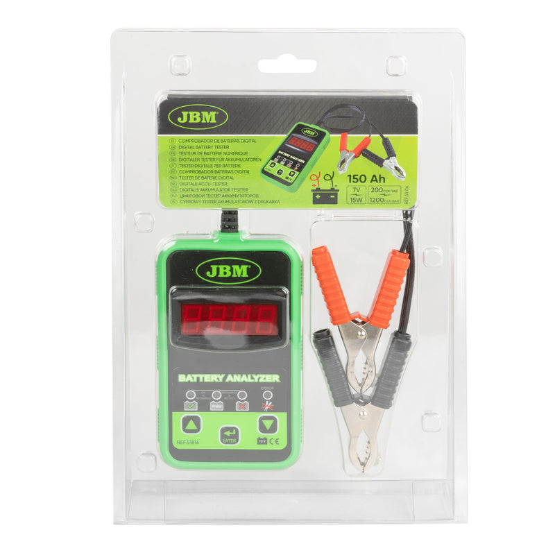 JBM (51816) Digital Battery Tester