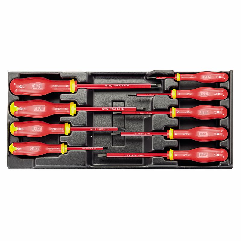 USAG (519/091H) Sortido em tabuleiro de plástico (9 unidades)