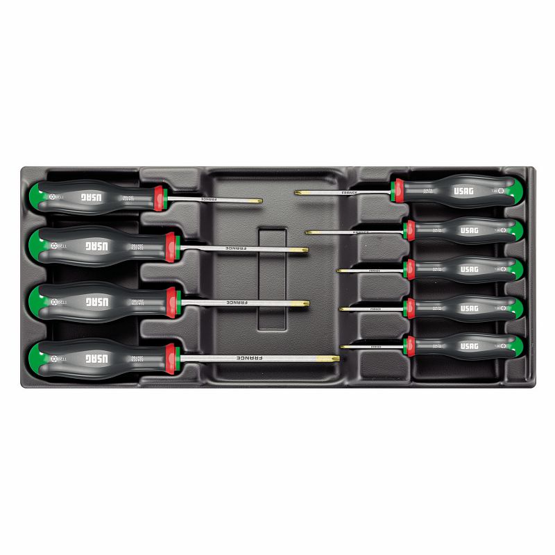 USAG (519/324TX) Assortment In Plastic Tray (9 Pcs.)