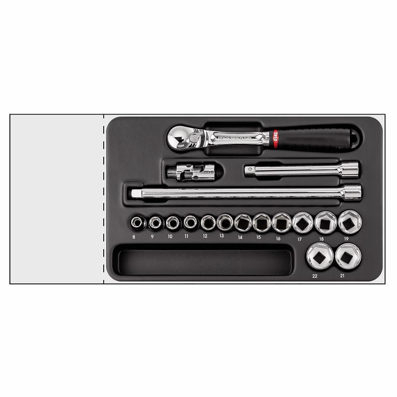 USAG (519/604BEB) Assortment In Plastic Tray (18 Pcs.)