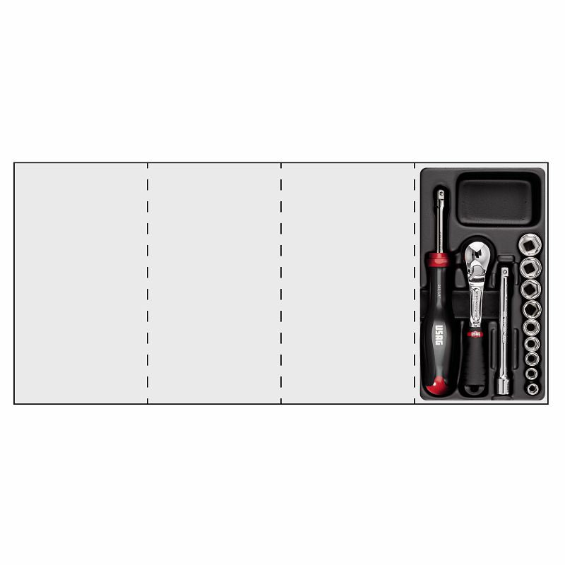 USAG (519/605AEB) Assortment In Plastic Tray (12 Pcs.)