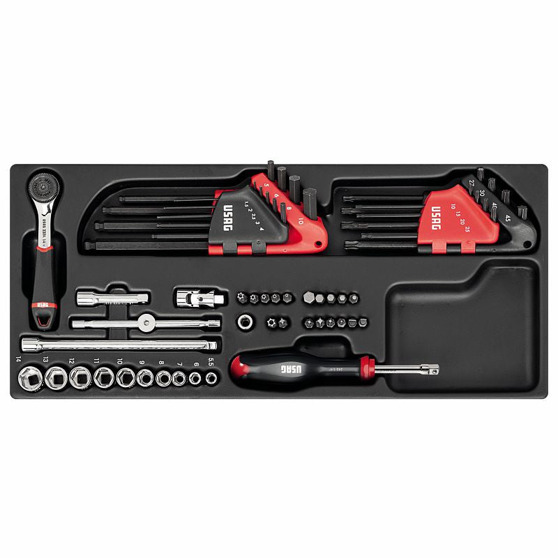 USAG (519/615AEA) Assortment In Plastic Tray (52 Pcs.)