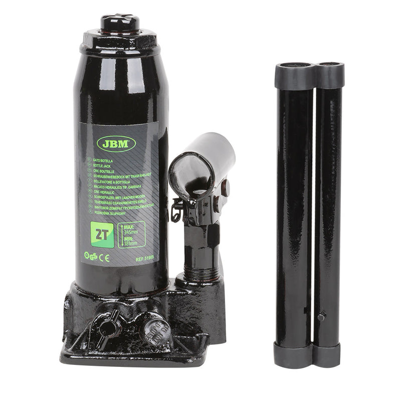 JBM (51905) Macaco Hidráulico de 2T em Caixa de Plástico