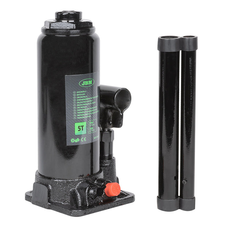 JBM (51907) Macaco Hidráulico de 5T em Caixa de Plástico