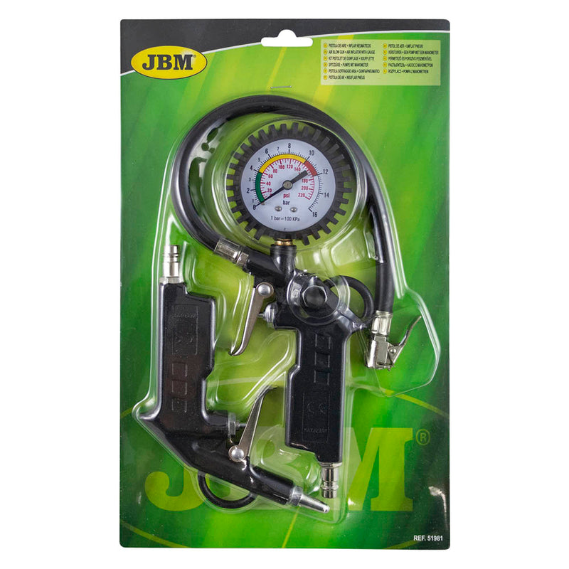 JBM (51981) Air Blow Gun + Gun Grip Tyre Inflator