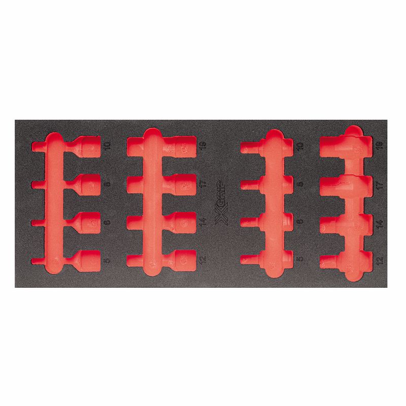 Módulo de espuma bicolor USAG (519 M 234XV) (vazio)