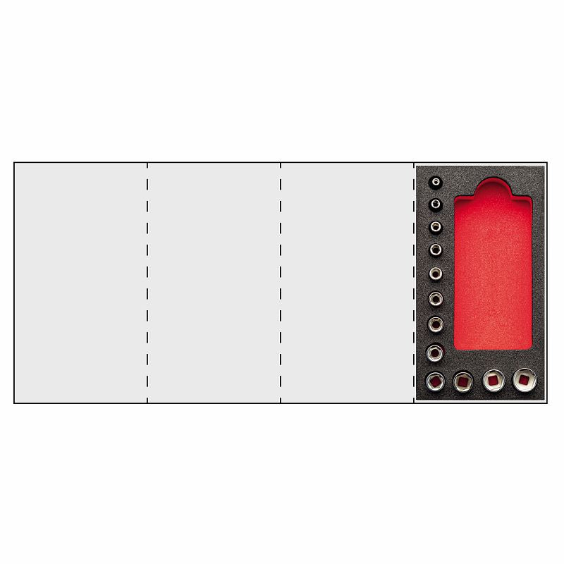 USAG (519 M 235AP) Bi-Colour Foam Module with Assortment (12 Pcs.)