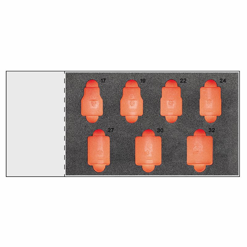 Módulo de espuma bicolor USAG (519 M 235MD7V) (vazio)