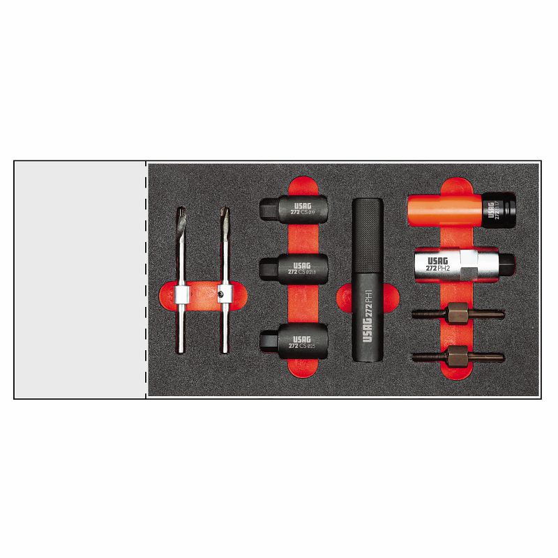 USAG (519 M 272DS) Bi-Colour Foam Module With Assortment (10 Pcs.)