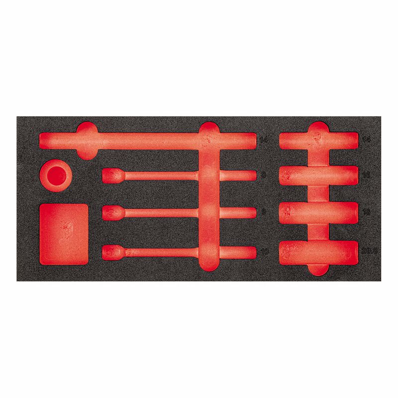 Módulo de espuma bicolor USAG (519 M 278V) (vazio)