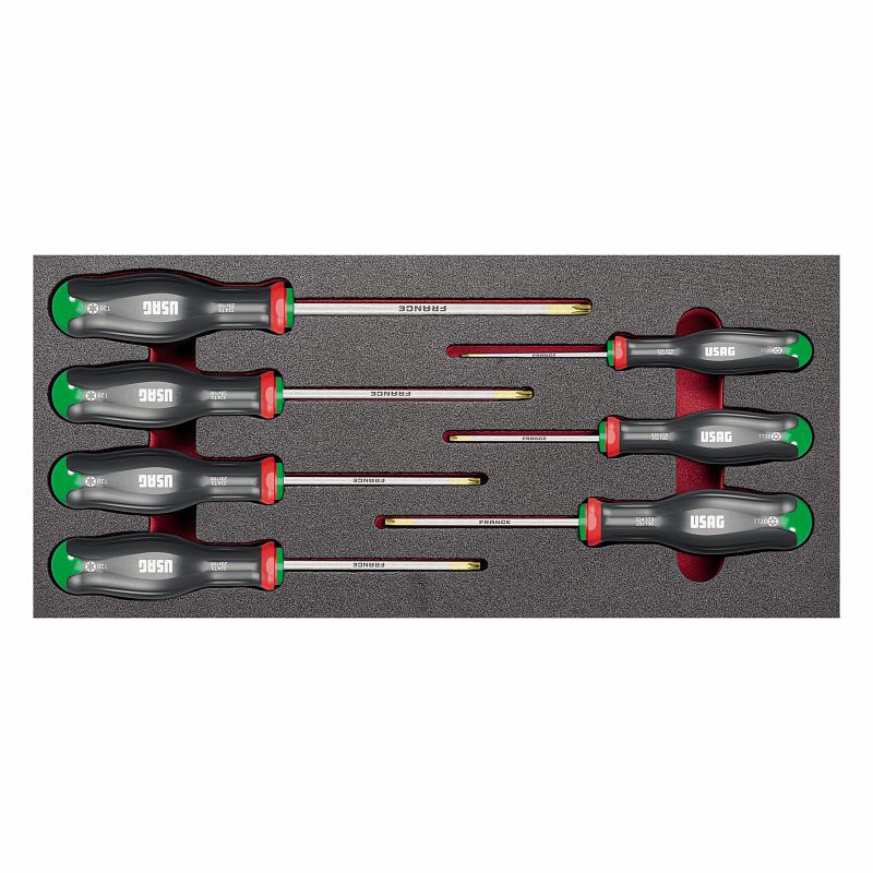 USAG (519 M 324STX) Bi-Colour Foam Module With Assortment (7 Pcs.)