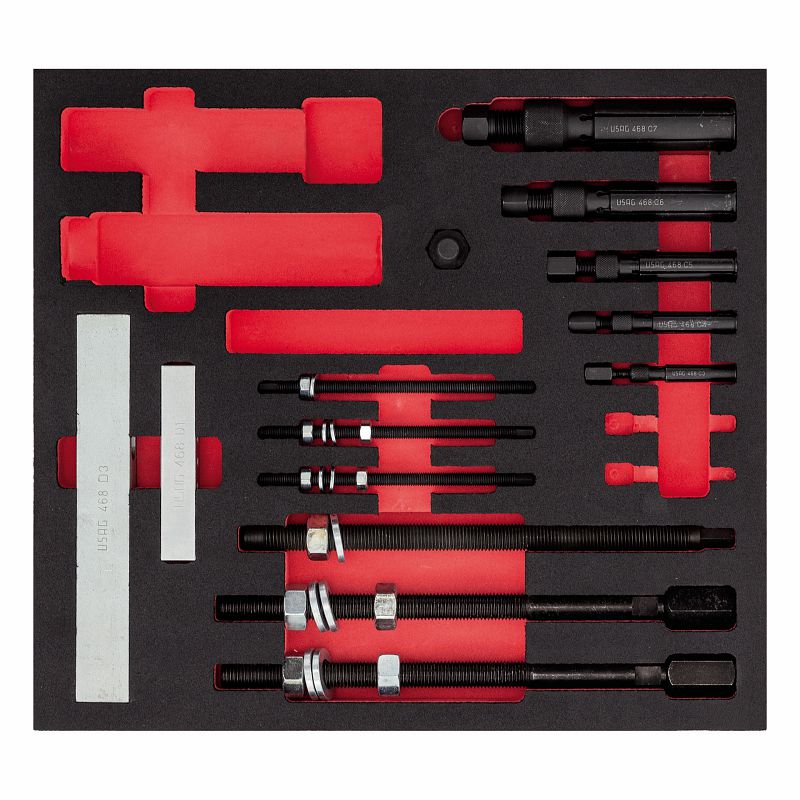 USAG (519 M 468NKS7) Bi-Colour Foam Module With Assortment (7 Pcs.)