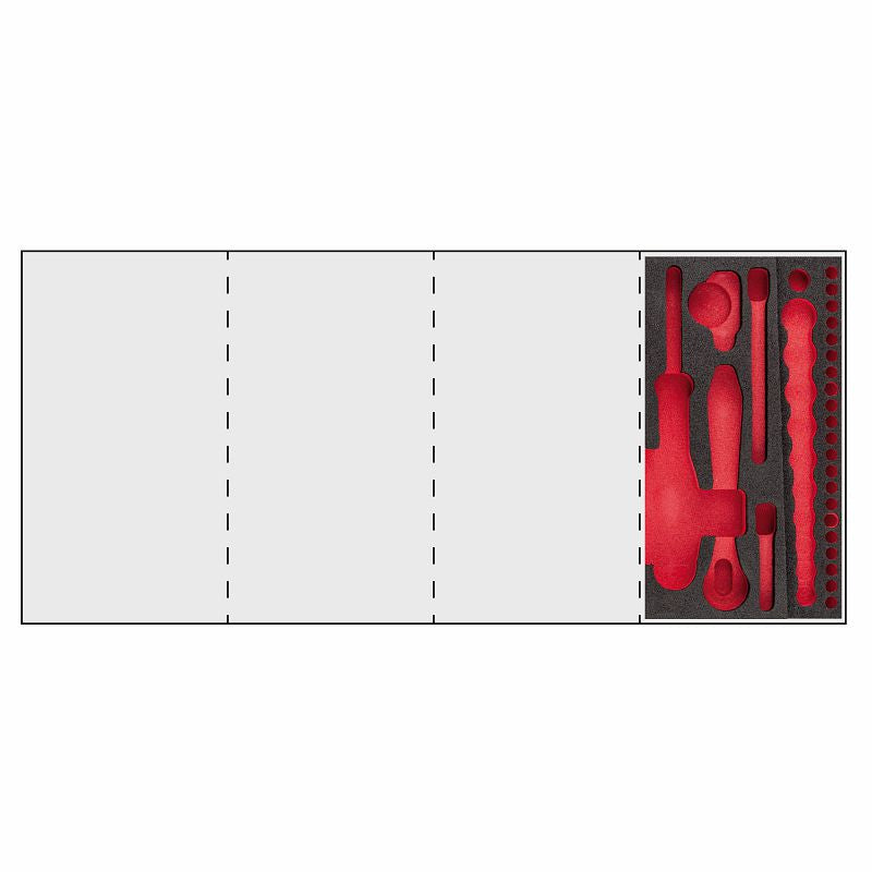 USAG (519 M 608AEAAV) Módulo de espuma bicolor (vazio)