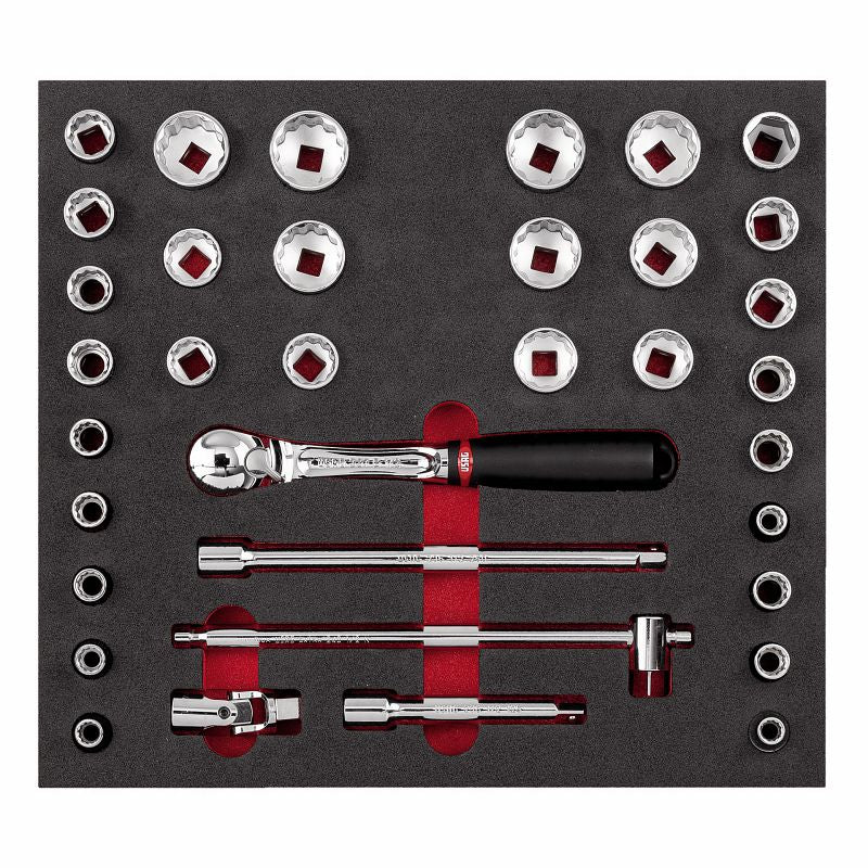 USAG (519 M 612MPB) Bi-Colour Foam Module With Assortment (35 Pcs.)