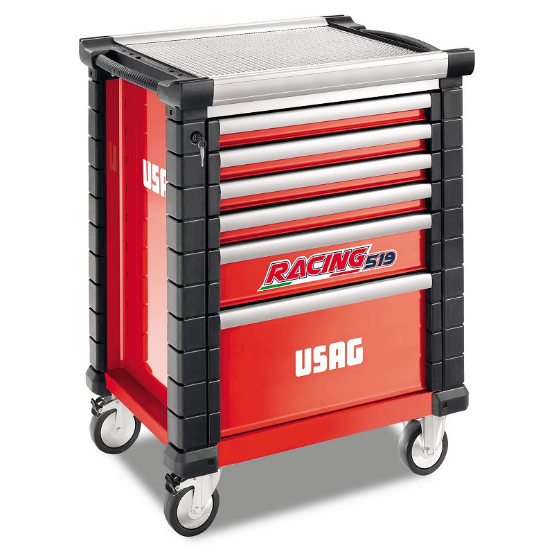 Armario con ruedas para carreras USAG (519 RS6/3V) - 6 cajones (vacío)