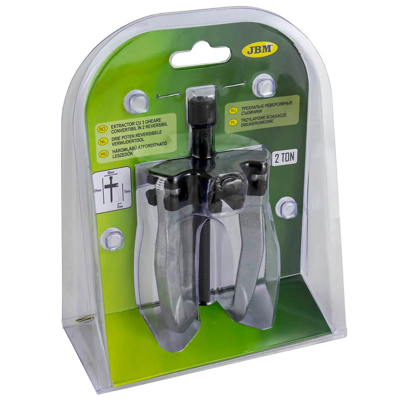 Extractores reversibles de doble/triple pata JBM (52010) 2t