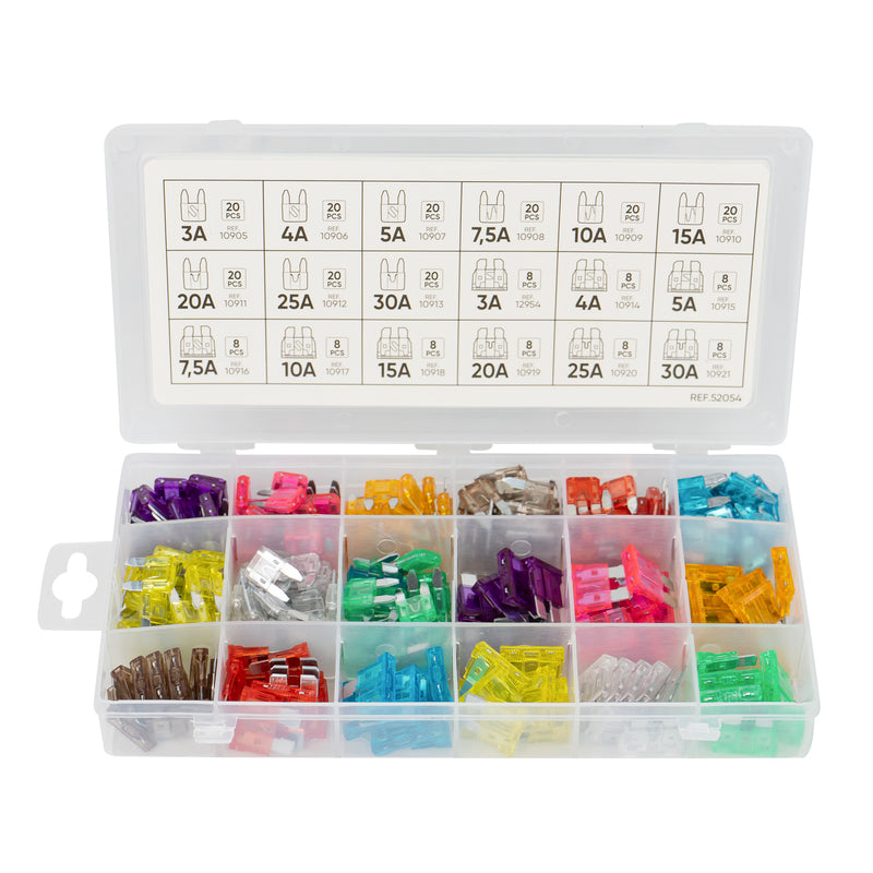 JBM (52054) Fuse Assortment 252pcs