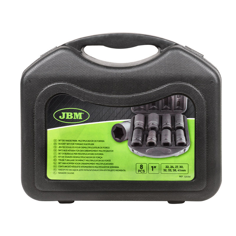 JBM (52056) Juego de 8 vasos multiplicadores de par