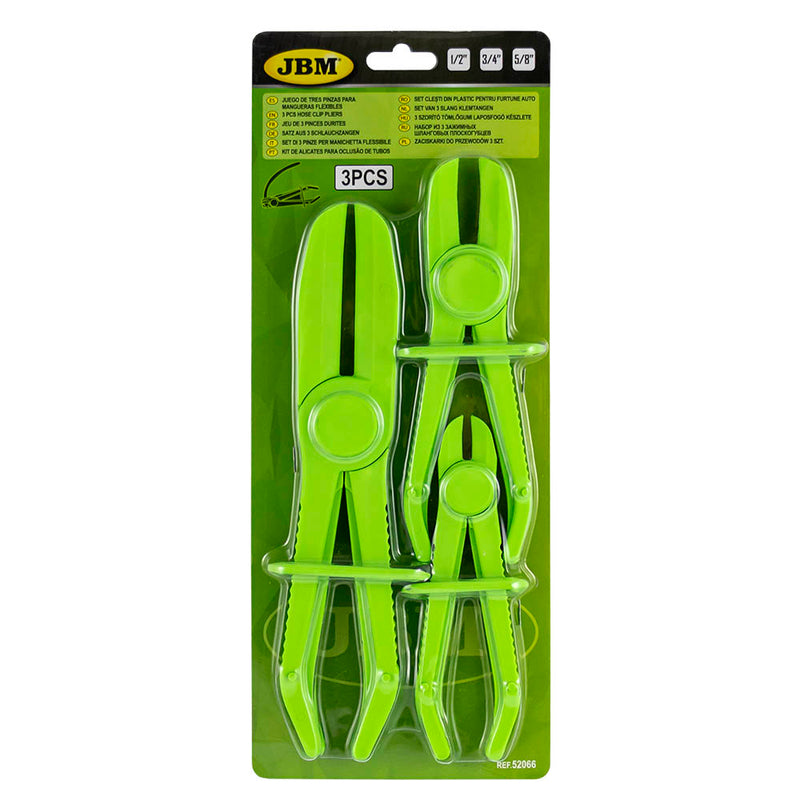JBM (52066) Set of 3 Hose Clamps