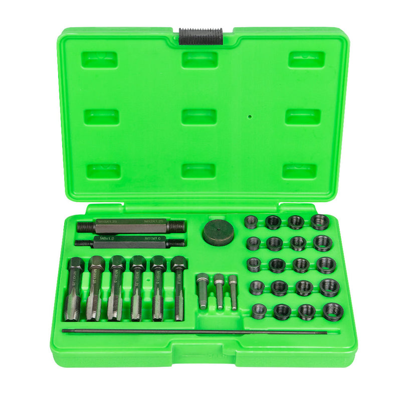 Juego de reparación de roscas para bujías de precalentamiento JBM (52076)