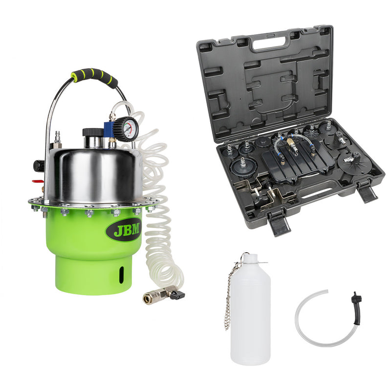 Purgador de frenos profesional JBM (52191) con cilindro maestro